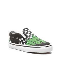 Vans Kids слипоны Classic Slip-On из коллаборации с Marvel