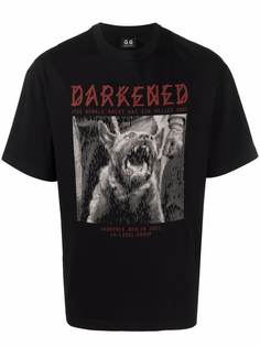 44 label group футболка Darkened Dog
