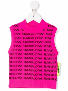 Barrow kids свитер без рукавов с логотипом