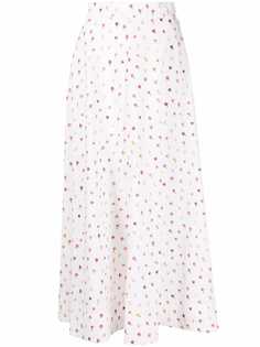 Rosie Assoulin юбка миди с цветочным принтом