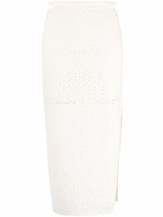 Patrizia Pepe юбка миди с завышенной талией