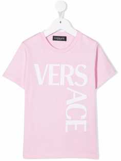 Versace Kids футболка с логотипом