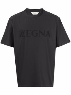 Z Zegna футболка с логотипом