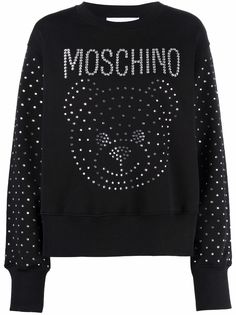 Moschino толстовка с заклепками