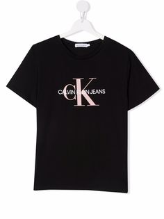 Calvin Klein Kids футболка с логотипом