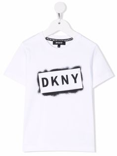 Dkny Kids футболка с логотипом