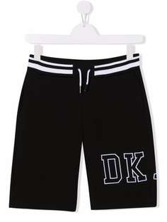 Dkny Kids спортивные шорты с вышитым логотипом