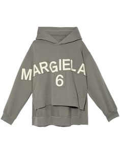 MM6 Maison Margiela Kids многослойное худи с логотипом