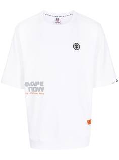AAPE BY *A BATHING APE® футболка с логотипом