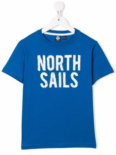 North Sails Kids футболка с логотипом