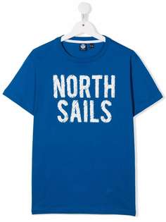 North Sails Kids футболка с логотипом