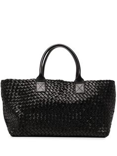 Bottega Veneta Pre-Owned сумка-тоут с плетением Intrecciato 2010-х годов