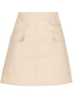 Céline Pre-Owned юбка мини 2010-х годов с завышенной талией