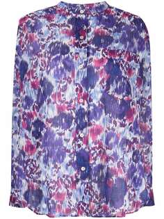 Isabel Marant Étoile рубашка Rusak с абстрактным принтом