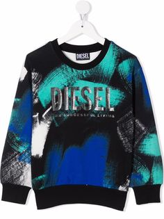 Diesel Kids толстовка с логотипом