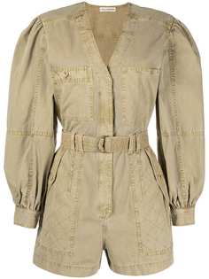 Ulla Johnson джинсовый комбинезон Cameron с поясом