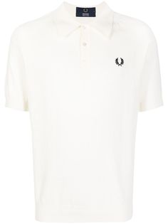 FRED PERRY рубашка поло с вышитым логотипом