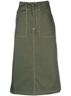 Société Anonyme джинсовая юбка миди