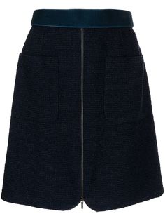 Chanel Pre-Owned твидовая мини-юбка 2010-х годов