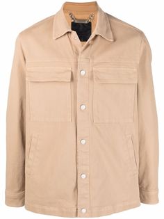 Philipp Plein куртка-рубашка Iconic Plein с накладными карманами