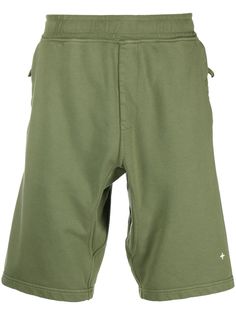 Stone Island шорты с вышитым логотипом