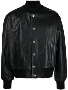 Givenchy кожаный бомбер
