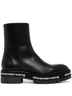 Alexander Wang ботинки с логотипом
