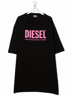 Diesel Kids платье-футболка Dextra с логотипом