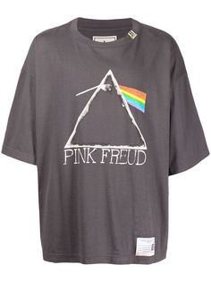 Maison Mihara Yasuhiro футболка Pink Freud