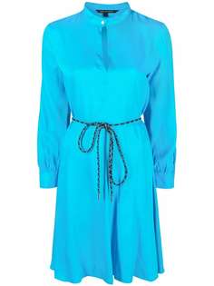 Armani Exchange платье мини с поясом