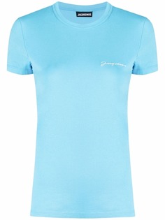 Jacquemus футболка с логотипом