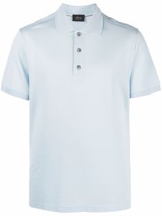 Brioni рубашка поло с короткими рукавами