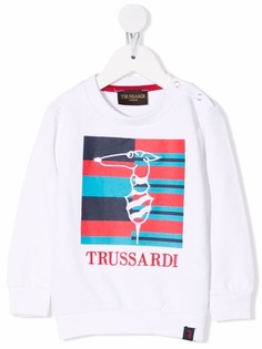 TRUSSARDI JUNIOR толстовка с логотипом