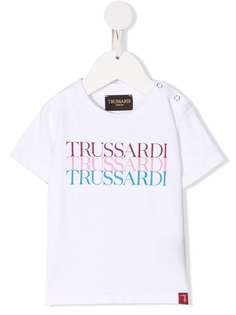 TRUSSARDI JUNIOR футболка с логотипом