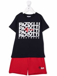 Cesare Paciotti 4Us Kids спортивный костюм с логотипом