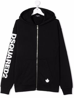 Dsquared2 Kids худи на молнии с логотипом