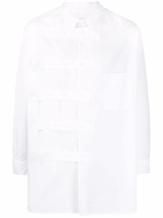 Yohji Yamamoto рубашка с длинными рукавами