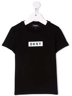 Dkny Kids футболка с логотипом