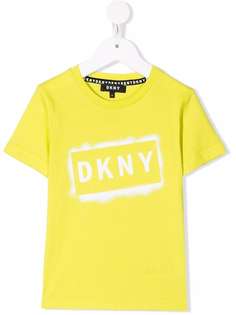 Dkny Kids футболка с логотипом