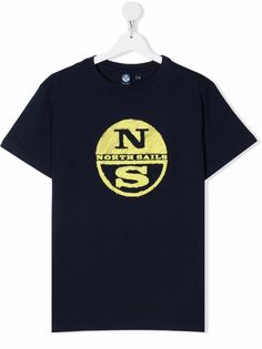 North Sails Kids футболка с логотипом