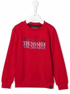 TRUSSARDI JUNIOR толстовка с логотипом