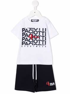 Cesare Paciotti 4Us Kids спортивный костюм с логотипом