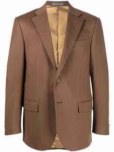 Corneliani однобортный пиджак из шерсти