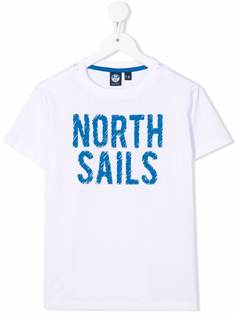 North Sails Kids футболка с логотипом