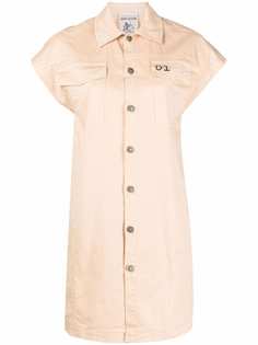 Semicouture платье-рубашка с короткими рукавами