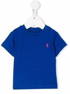 Ralph Lauren Kids футболка с вышивкой