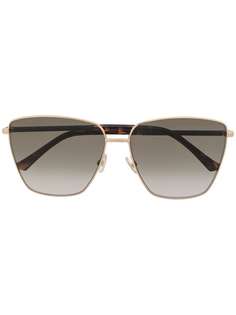 Jimmy Choo Eyewear солнцезащитные очки Lavi в квадратной оправе