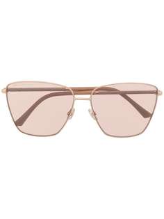 Jimmy Choo Eyewear солнцезащитные очки Lavi в квадратной оправе