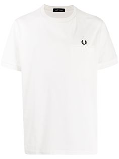 FRED PERRY рубашка поло с вышитым логотипом