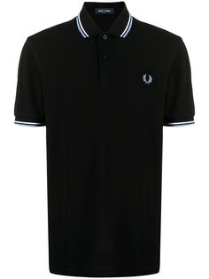 FRED PERRY рубашка поло с вышитым логотипом